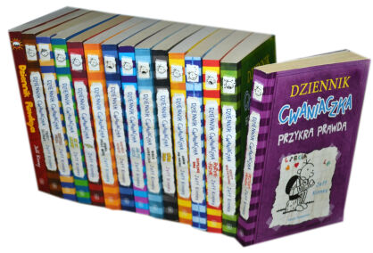 15 x Jeff Kinney Dziennik Cwaniaczka