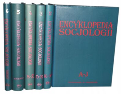 Encyklopedia Socjologii 1-4 + Suplement + Indeksy