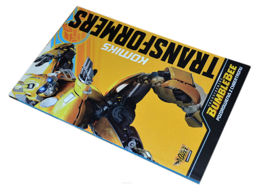 Komiks Transformers Bumblebee Pozdrowienia z cybertronu