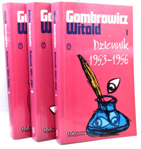 Witold Gombrowicz Dziennik t. 1-3