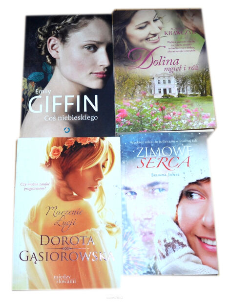 4 x Romans Emily Giffin Belinda Jones Agnieszka Krawczyk Dorota Gąsiorowska