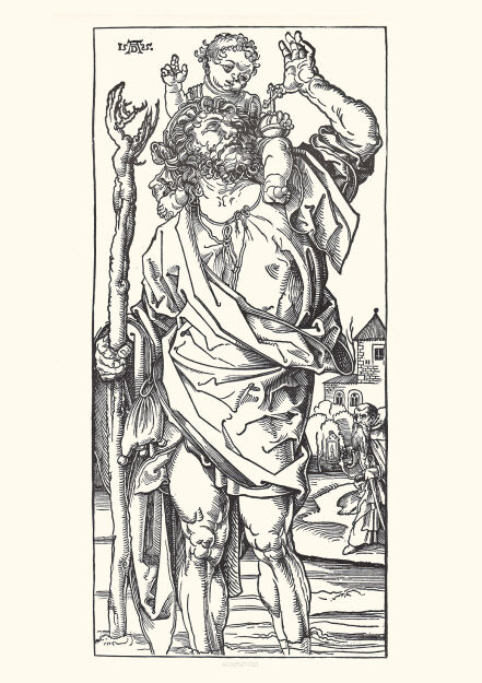 Plakat grafika ALBRECHT DURER #5 REPRINT