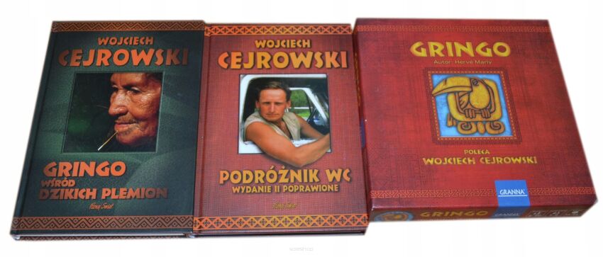 2 x Cejrowski Gringo wśród dzikich plemion + GRA