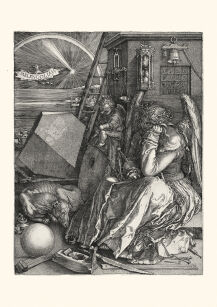 Plakat grafika ALBRECHT DURER Melancholia REPRINT