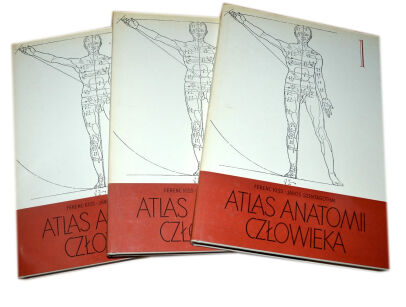 Kiss Szentagothai Atlas anatomii człowieka t. 1-3