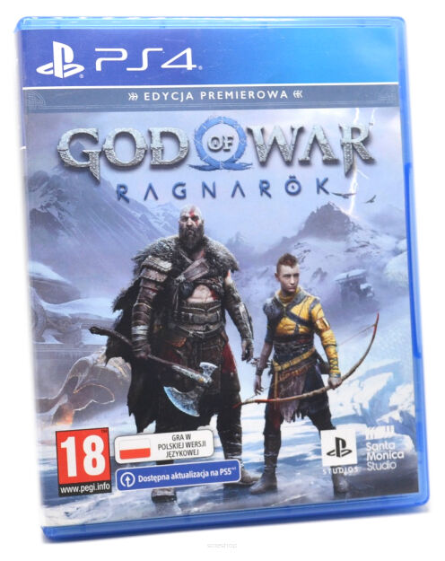 PS4 God of War Ragnarok PL Polska wersja