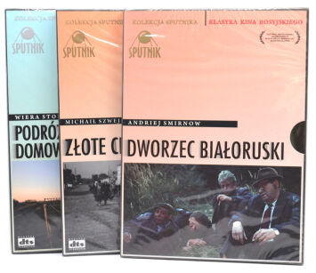 DVD Klasyka Kina Rosyjskiego Dworzec Białoruski Podróź ze zwierzętami domowymi Złote cielę