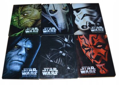 STAR WARS: EPISODES I - VI COMPLETE STEELBOOK