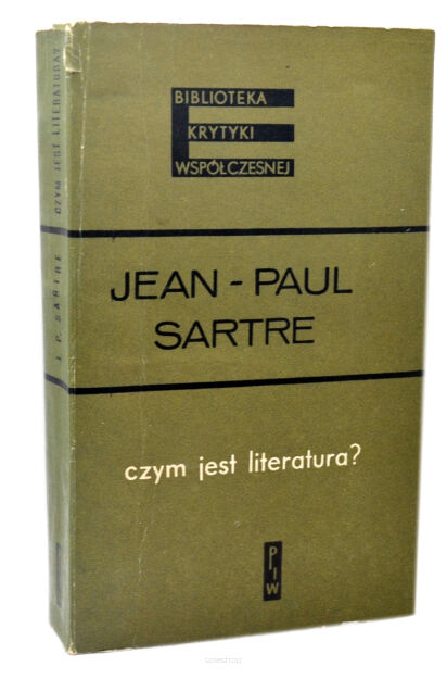 Jean-Paul Sartre Czym jest literatura