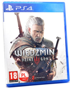 PS4 Wiedźmin 3 dziki gon PL Polska wersja