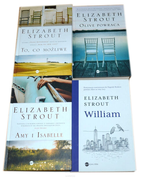 4 x Elizabeth Strout Amy i Isabelle To co możliwe Olive powraca William