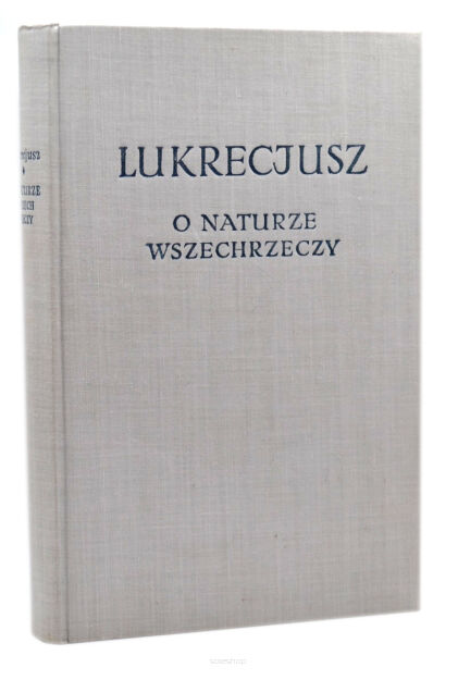 Lukrecjusz O naturze wszechrzeczy