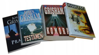 4 x John Grisham Wezwanie Komora Testament Prawnik