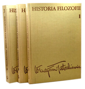 Władysław Tatarkiewicz Historia Filozofii t. 1-3