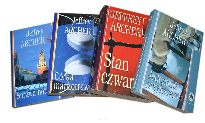 4 x Jeffrey Archer Córka marnotrawna Stan czwarty