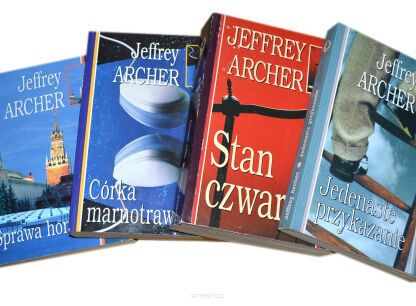 4 x Jeffrey Archer Córka marnotrawna Stan czwarty