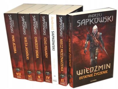 Andrzej Sapkowski Wiedźmin t. 1-7