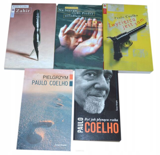 5 x Paulo Coelho Pielgrzym Zahir