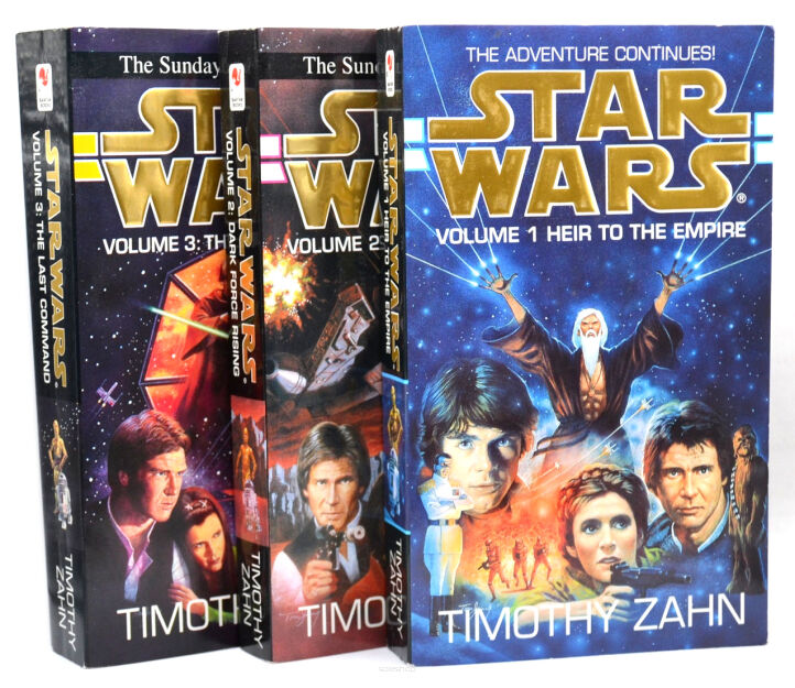 Star Wars Zahn TRYLOGIA PO ANGIELSKU