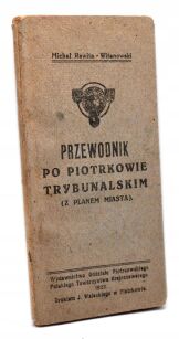 Przewodnik po Piotrkowie Trybunalskim 1923