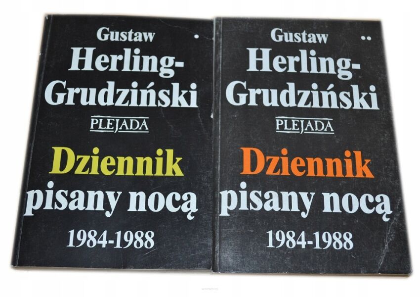 Grudziński Dziennik pisany nocą 1984 - 1988 WAWA