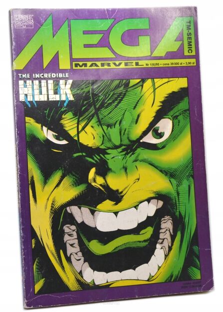 Mega Marvel The incredible Hulk 1(6)/95