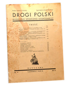 Drogi Polski 1939 miesięcznik społeczno gospodarczy