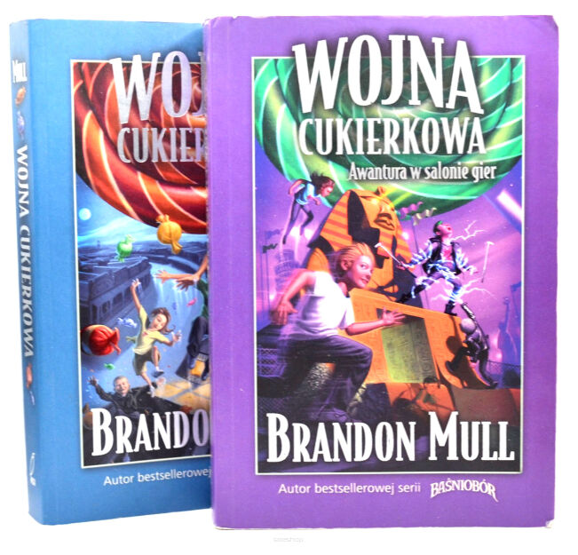 Brandon Mull Wojna cukierkowa Awantura w salonie gier