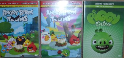 DVD Angry Birds Toons Sezon 1 + Piggy tales