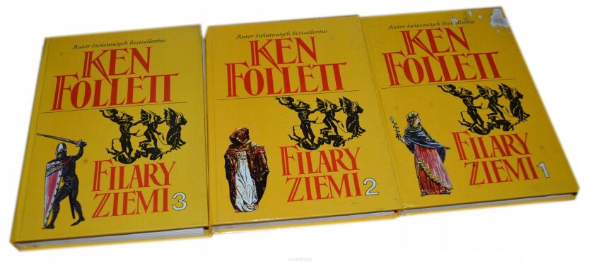 Ken Follett Filary Ziemi t. 1-3